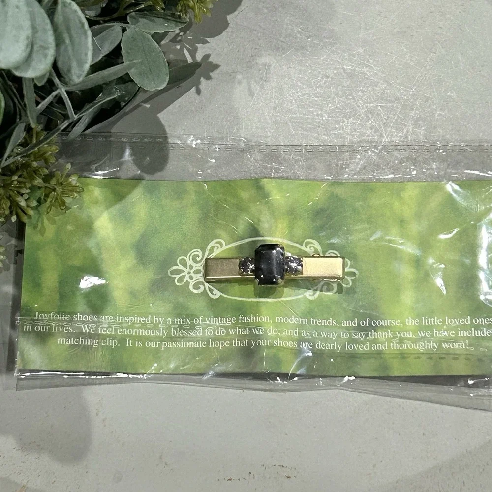Joyfolie Girls Beautiful Gold Hair Clip With Embellishments‎